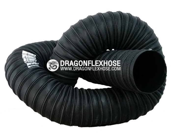 ท่อไฟเบอร์เคลือบนีโอพรีน สองชั้น เสริมโครงลวดสปริง พรีเมี่ยมเกรด