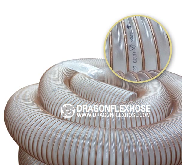 ท่อโพลียูรีเทนไส้ลวด สำหรับงานลำเลียงอาหาร