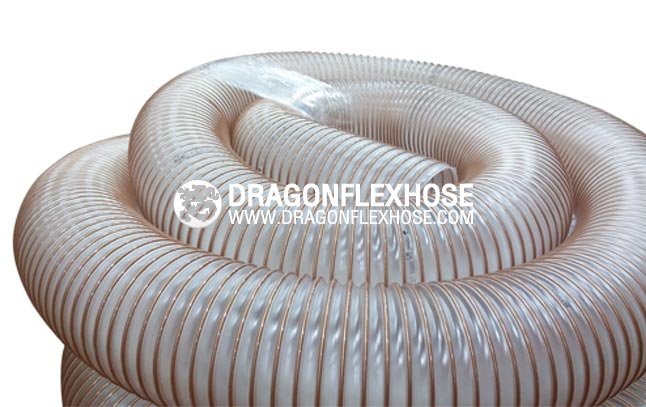 ท่อโพลียูรีเทนไส้ลวด สำหรับงานลำเลียงอาหาร