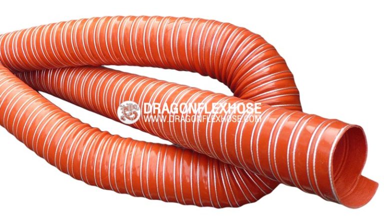 ท่ออ่อนไฟเบอร์เคลือบซิลิโคน ทนความร้อนสูง