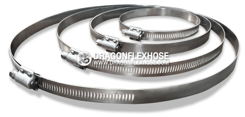 เข็มขัดรัดท่อ Stainless Steel 304 แท้ 100 %